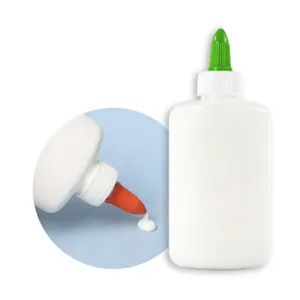 Großhandel acryl emulsion klar-500ML School white Glue White Color OEM Customized Bottle Logo Office School Clear Glue Liquid