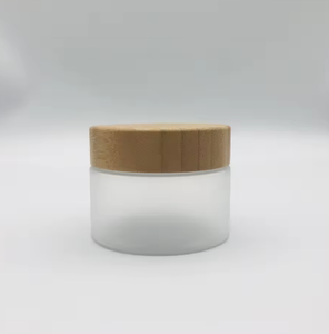 Pot de gommage au sel premium, matériau pour animaux de compagnie avec couvercle en bambou, hermétique 50 ml/150 ml/250 ml, emballage prêt à offrir - Product Image 2