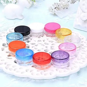 New Arrival Custom PS <b>Plastic</b> Cream Jar 2g 3g 5g Empty Cosmetic Jar Lip Scrub <b>Container</b> Lip Balm <b>Container</b> Jars - Product Image 3