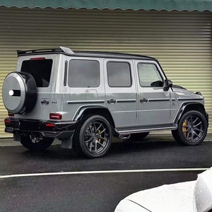 Ventes d'usine 2019-2025 G-Class Station Wagon G63 Becquet arrière W464 Diffuseur avant en carbone Style supérieur W464 Diffuseur arrière Pare-chocs avant - Product Image 3