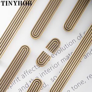Dòng độc đáo/rắn brass đồ nội thất tủ xử lý tay nắm cửa Tủ Ngăn Kéo kéo trang trí nội thất <span class=keywords><strong>Retro</strong></span> phần cứng C-4496 - Product Image 5