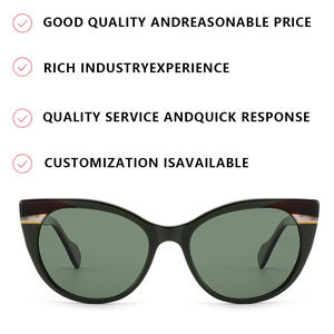 Fabricant de lunettes de soleil de haute qualité propose des lunettes de soleil œil de chat et des lunettes de soleil pour femmes en acétate avec UV400 - Product Image 4