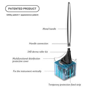 Rouleau Dermique 4-en-1 en Alliage d'Aluminium pour le Visage et le Corps Anti-Poches et Réduction de la Cellulite Régénération de la Peau - Product Image 4