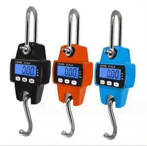300kg LCD Digital Crane Scale Electronic Suitcase Scale Hanging Weighting Hook Scales 300kg digital weighing
