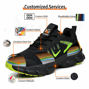 <span class=keywords><strong>Scarpe</strong></span> Antinfortunistiche <span class=keywords><strong>da</strong></span> <span class=keywords><strong>Uomo</strong></span> Nuovo Stile all'Ingrosso, Leggere con Punta in Acciaio, Comode e Traspiranti, Suola Sportiva in EVA PU, <span class=keywords><strong>Estive</strong></span>, <span class=keywords><strong>da</strong></span> Fabbrica - Product Image 3