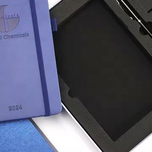Manufacturer Direct Sales Business Multifunctional Enterprise Customized logo <b>Notebook</b> Pen Keychain Business Card Holder <b>Set</b> - Product Image 2