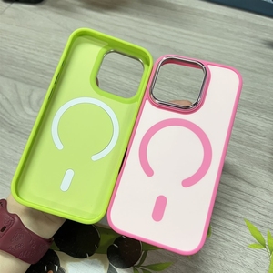 เคสโทรศัพท์แม่เหล็ก TPU PC พร้อมกรอบกล้องสำหรับ <span class=keywords><strong>iPhone</strong></span> 17 Pro <span class=keywords><strong>Max</strong></span> 16 18 Pro <span class=keywords><strong>Max</strong></span> - Product Image 3