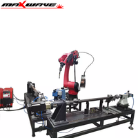 Vente flash Bras robotisé pour soudage en cellule pour acier inoxydable/acier au carbone Machine de soudage robotisée à 6 axes