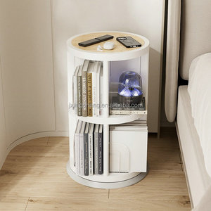 1PC Étagère à livres pliable en plastique <span class=keywords><strong>de</strong></span> conception moderne et grande capacité pour salon - Product Image 5