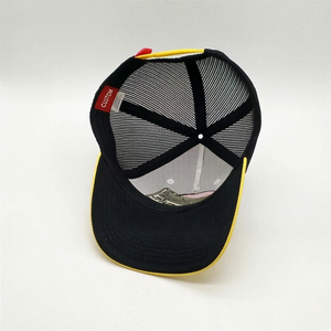 หมวกแก๊ปปักโลโก้ตามสั่ง หมวกเบสบอลแบบ Snapback สำหรับทุกเพศ ระบายอากาศได้ดี กันน้ำ ผลิตจากโพลีเอสเตอร์/ผ้าฝ้าย 6 แผง - Product Image 5