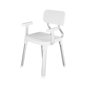 Flower Music Shower Chair <b>Height</b> <b>Adjustable</b> Space Aluminum Non Slip Bathroom <b>Stool</b> For Elderly And Pregnant Women - Product Image 3