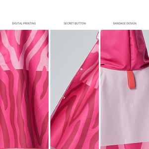 Toalla <span class=keywords><strong>Poncho</strong></span> con Capucha de Microfibra Personalizada OEM para Adultos, Impresa, de Secado Rápido, Ecológica, para Cambiarse en la Playa, Fabricante - Product Image 3