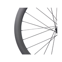 700C roues de frein à disque en carbone 50mm pneu roues de vélo de route avec verrouillage central avec rayon Sapim cx-ray 1465g