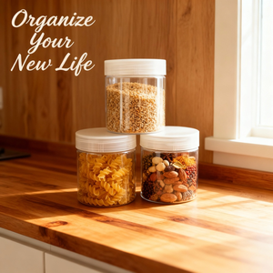 Vente en gros de 100ml de bouteilles de stockage de nourriture vides en plastique écologiques pour bonbons à biscuits sérigraphie logo personnalisé pour les collations aux noix - Product Image 2