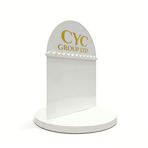 Expositor de Joyería Acrílico, Expositor Giratorio de Doble Cara para <span class=keywords><strong>Collares</strong></span>, Expositor de Escritorio Personalizado - Product Image 6