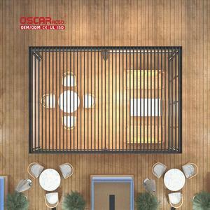 Cubierta de Patio Manual de Aluminio de Alta Calidad, Cerramiento de Jardín con Persianas, Ideal para Terraza Trasera y Pérgola Junto a la Piscina - Product Image 1