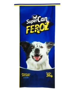 Bolsa para Comida de Perro Hecha en Vietnam, Bolsas Tejidas de BOPP Duraderas con Fuelle Lateral, Costura Trasera, Cintas de Apertura Fácil, Cierre de Botón, 30lb 40lb 50lb - Product Image 5