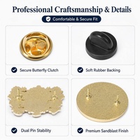 Pins de Solapa de Esmalte Suave con Formas Variadas Personalizadas, Logotipo y Texto Personalizados, Broches Decorativos Conmemorativos y de Recuerdo
