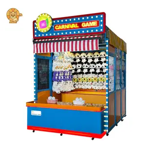 Divertente carnevale Booth gioco palla fortunata lancio parco divertimenti per bambini interattivo all'aperto giostre di carnevale per la vendita