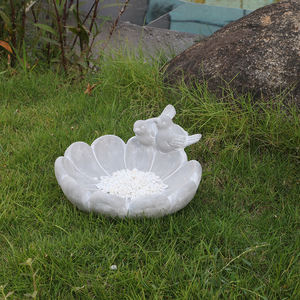 Multi-Purpose Outdoor <strong>Bird</strong> Feeder Fits <strong>Mixed</strong> <strong>Bird</strong> <strong>Seeds</strong>, Cement Construction - Product Image 2