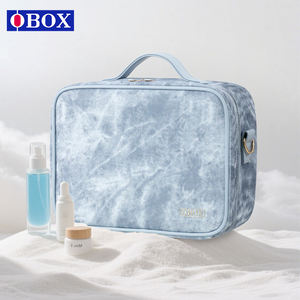 กระเป๋าเครื่องสำอาง OBOX พร้อมกระจก LED ไฟ 3 สี และความจุขนาดใหญ่ สำหรับช่าง<span class=keywords><strong>แต่งหน้า</strong></span>งานแต่งงาน บริการติดตามหลังงาน - Product Image 5