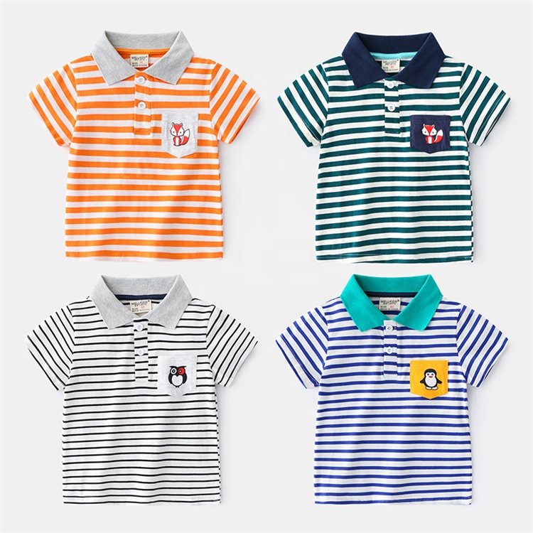 Высококачественные детские футболки из 100% хлопка с принтом на заказ для мальчиков, рубашки поло для мальчиков