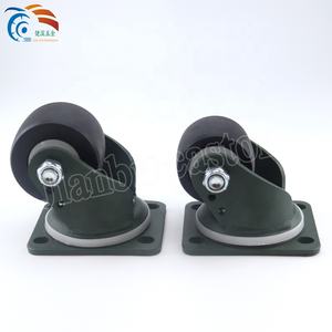 Carga de qualidade militar de 1 tonelada a <span class=keywords><strong>2</strong></span> toneladas por rodízio 4 5 6 8 polegada super heavy duty rodízio industrial MC <span class=keywords><strong>nylon</strong></span> roda do rolo - Product Image 6