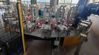 Drehtisch PU-Schaumstofflinie YP-12 für die Produktion von Autositz- und Sofakissen