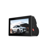 Dashcam Ganda 4K+4K Depan 4K Belakang 4K Dukungan Pelacakan GPS 512GB 3 Inci HDR WDR 5.8G WIFI G-Sensor Monitor Parkir