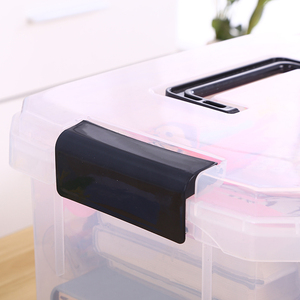 Tùy chỉnh thực hiện PP lưu trữ hộp nhựa đựng thức ăn Organizer đồ chơi lưu trữ <span class=keywords><strong>Box</strong></span> cho trẻ em - Product Image 2