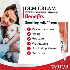 <span class=keywords><strong>Crème</strong></span> topique de qualité vétérinaire pour chiens et chats, contre les démangeaisons, les yeux rouges et les allergies - Product Image 2