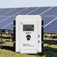 Contrôleur de charge solaire MPPT Kungf Solar 10A-40A série MPQ 12/24V AUTO, entrée PV maximale 60V--100V