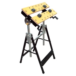 Adjustable Woodworking Table <strong>Work</strong> Bench <strong>Stand</strong> Saw Horse Portable Folding <strong>Work</strong> Bench - Product Image 2