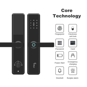 Coffre-fort numérique intelligent biométrique moderne pour bureau et domicile, contrôlé par application, avec serrure de porte à empreinte digitale - Prix de gros - Product Image 5