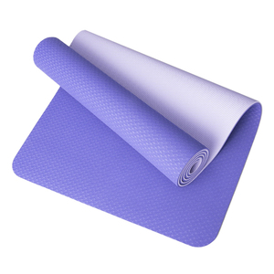 Tapis de yoga XINGYUN de haute qualité 6mm d'épaisseur TPE Logo personnalisé antidérapant Double face 183cm utilisation universelle usine en gros - Product Image 1