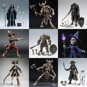 Figuras de Científicos Móviles de Ciencia y Tecnología del Fabricante, Figuras de Acción Articuladas con Licencia para Centros de Investigación y Laboratorios de Tecnología - Product Image 3