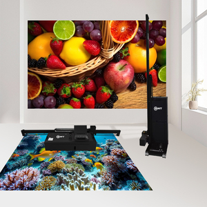 <span class=keywords><strong>Pintor</strong></span> de paredes e impresora de pisos Máquina 2 en 1 para pintar cuadros en estacionamiento subterráneo - Product Image 3