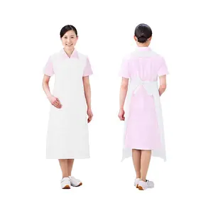 Blue White Sanitary PE Aprons Poly Aprons PPE 1 for Doctor Nurse Wearing