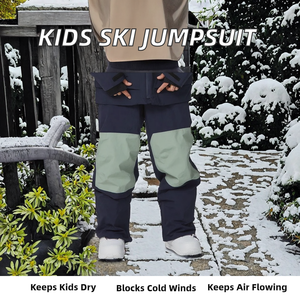 New Kids for <b>Ski</b> Jumpsuit Breathable Waterproof Quick Dry Nylon/Cotton <b>Jacket</b> Girls Outdoors Skiing Snow Sports Children - Product Image 2