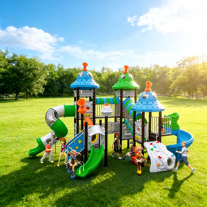 Aire de jeux extérieure pour la communauté immobilière, équipement de jeu commercial haut de gamme personnalisé avec conception gratuite, usine chinoise - Product Image 3