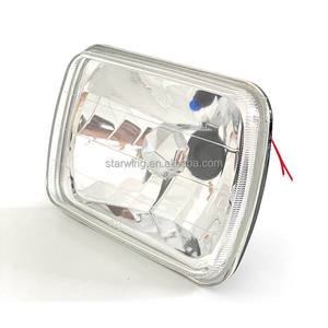 Bombilla halógena semisellada para Faro <span class=keywords><strong>de</strong></span> camión, foco <span class=keywords><strong>de</strong></span> 7 pulgadas, cuadrada, <span class=keywords><strong>de</strong></span> alta calidad, directa <span class=keywords><strong>de</strong></span> fábrica, con bombilla H4 /T10 - Product Image 2