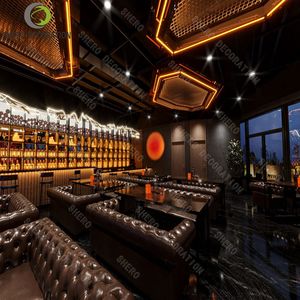 Canapés et tables de bar de luxe pour boîtes de nuit et maisons closes pour bars gays et clubs de strip-tease Mobilier d'intérieur compétitif - Product Image 4