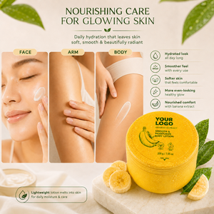 Loción Corporal Hidratante y Nutritiva de Última Generación, Mejora la Piel Seca y Opaca, Suave y Brillante, con Té Verde y Plátano, para Todo Tipo de Piel - Product Image 3