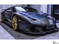 Kit carrosserie avant en fibre de carbone forgée de style V amélioré pour Lamborghini Huracan LP580 LP610, kit de voiture léger personnalisé