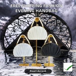 Envío Gratuito, Bolso de Mano Versátil, Moderno e Impermeable para Mujer, con Decoración de Perlas, Correa de Cadena, Accesorio para Vestidos - Product Image 2