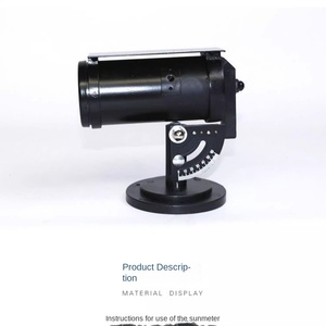 Esposimetro in Plastica FJ-2 Tipo Tubo Scuro per Osservazione della Luce Solare, Tempo di Inizio e Fine, Esposizione, Ore Statistiche - Product Image 2