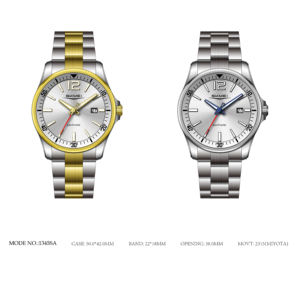 OEM Custom Luxury 316L Stainless Steel Quartz Wristwatch for Men Simple Design with High Quality Arabic Numbers for Business - Product Image 3