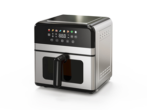 2025 Calentador doble <span class=keywords><strong>7</strong></span> <span class=keywords><strong>litros</strong></span> 360 grados Cubierta completa horno <span class=keywords><strong>de</strong></span> calefacción doble inteligente AI 8L 9L SS digital 7L <span class=keywords><strong>freidora</strong></span> <span class=keywords><strong>de</strong></span> <span class=keywords><strong>aire</strong></span> <span class=keywords><strong>de</strong></span> acero inoxidable - Product Image 2