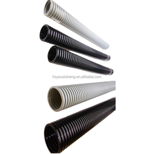 Tubo de nailon PE corrugado de doble pared, tubo de <span class=keywords><strong>alcantarilla</strong></span> de polietileno Flexible Industrial, telar de alambre dividido, servicio de procesamiento de corte personalizado - Product Image 3