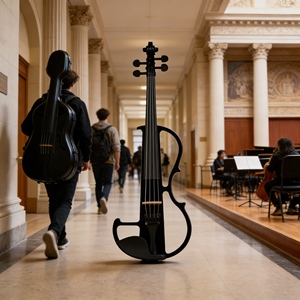 <span class=keywords><strong>Violon</strong></span> électrique professionnel <span class=keywords><strong>5</strong></span> <span class=keywords><strong>cordes</strong></span>, directement de l'usine - Haute qualité pour les spectacles sur scène et les festivals de musique - Product Image 3